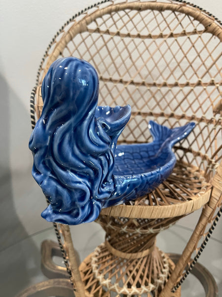 Long Royal Blue Mermaid