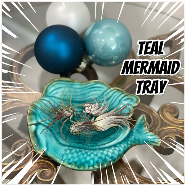 Mermaid Tray in Teal