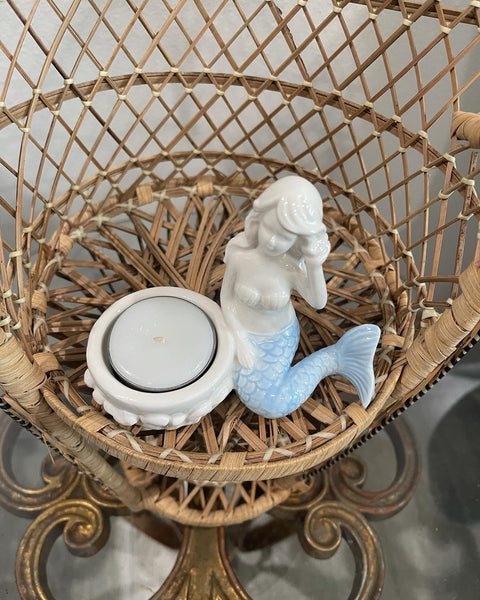 Mermaid with blue tail Airplant Holder