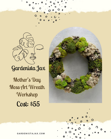 May 2024: Mother's Day Moss Art Wreath Workshop