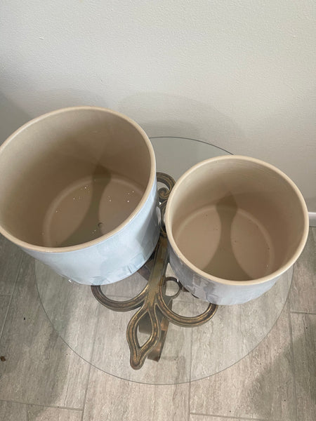 Ceramic White Pots