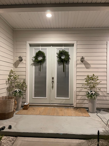 Winter Holidays Seasonal Planter Glow Up