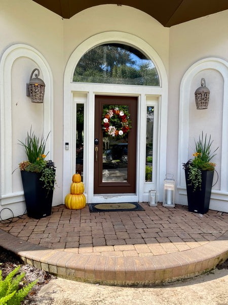 Fall Seasonal Planter Glow Up
