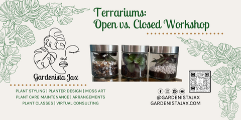 Workshop: Open vs. Closed Terrariums