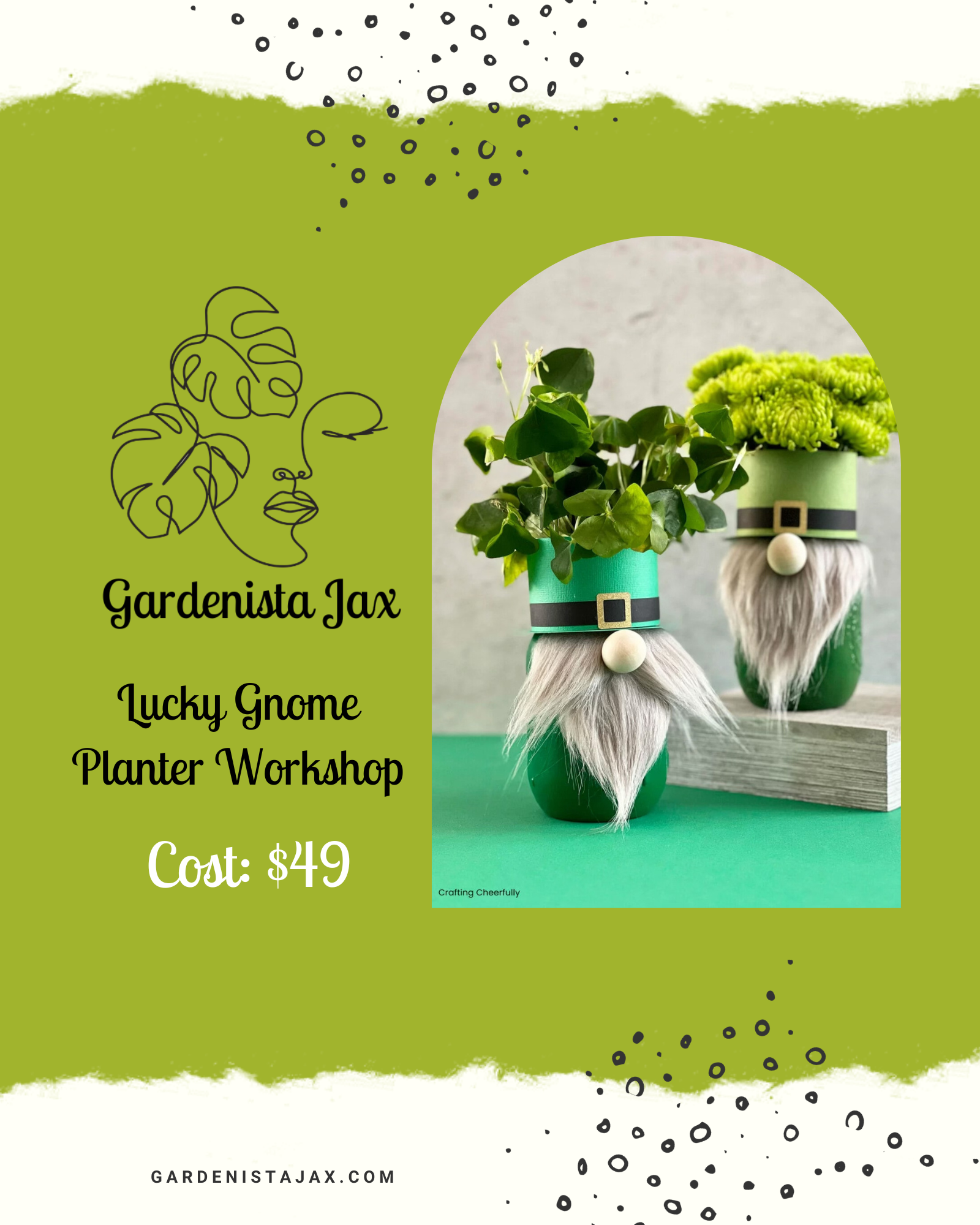March 2024: Lucky Gnome Planters Workshop