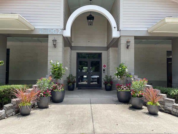 Exterior Planters Design with Advice Consultation