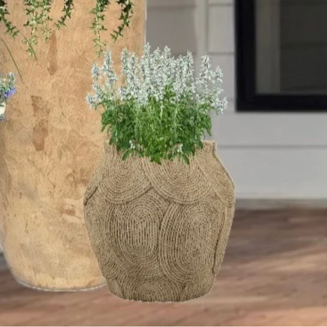 Modern Elegance Planter - DIY Seasonal Planter Guide